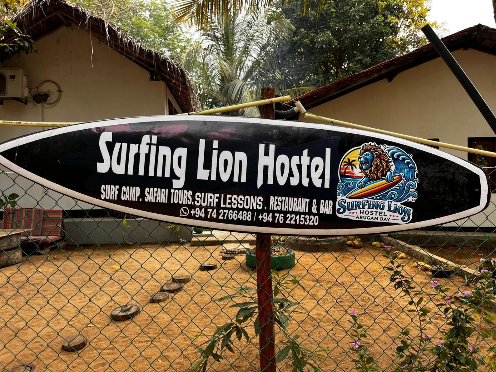 Surfing Lion Hostel Arugam Bay Exterior photo